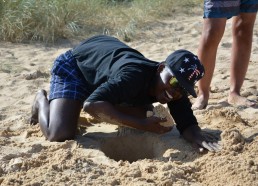 Naïm en plein travaux