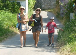 Léa, Flore et Nathan