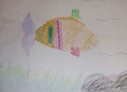 Concours dessin : Mon plus beau poisson - Hôpital ANDRE MIGNOT - LE CHESNAY VERSAILLES