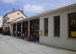 La gare de Calvi (Chemin de fer Corse)