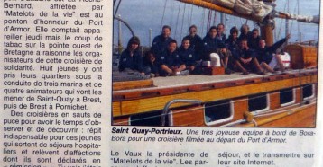 Une croisière de solidarité, La Presse d