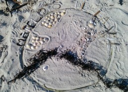 Logo des Matelots en « land art »