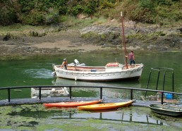 Les marins sur la baleinière