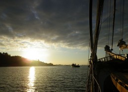 Petit mouillage en baie de Morlaix 