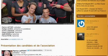 Equipe Patrice LAFFONT - le site des fans de fort boyard, www.fan-fortboyard.fr 26/07/2013