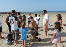 Rencontre du club de football gaélique de Guérande