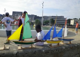 3 des bateaux concernés par la « course »