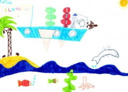 Concours dessins : Mon bateau imaginaire - Loris - Centre d