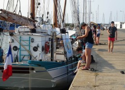 Nos apprentis pêcheurs s’amusent