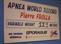 Rencontre de Pierre FROLLA recordman du monde d’apnée