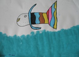 Concours dessin : Mon plus beau poisson - Erwan 11 ans - Centre Hospitalier Yves Le Fol Saint-Brieuc