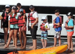 Les Matelots à la découverte d’activités nautiques