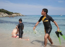 La plage de la Saleccia