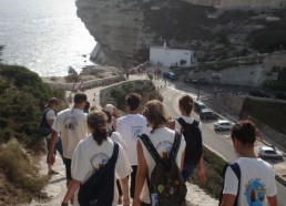 Arrivée à Bonifacio