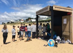 Pique nique au club de plage du BEL-AIR