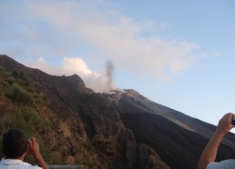 Le volcan Stromboli