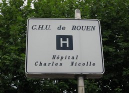 A l’hôpital de Rouen