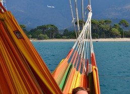 Petite sieste avant de quitter la Corse