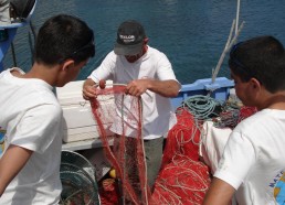 Pêcheur à Barcaggio