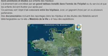 Expéditions Matelots de la Vie 2016, Blog Port de Pornichet 23 août 2016