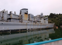 Bateau du cimetière militaire de Terenez