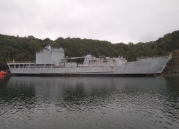 Bateau du cimetière militaire de Terenez