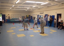 Un match de Hockey France Angleterre