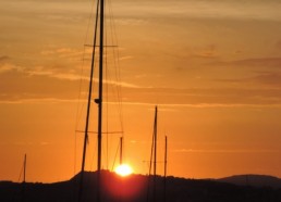 Coucher de soleil sur Calvi