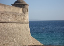 La baie d’Ajaccio, vue de la citadelle