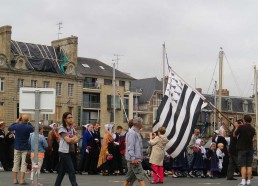Procession de la fête des islandais