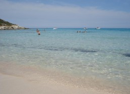 La plage de la Saleccia