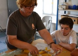 Atelier matelotage pour les matelots 