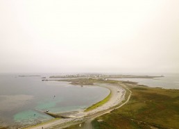 Vue du phare de l’île de Sein 