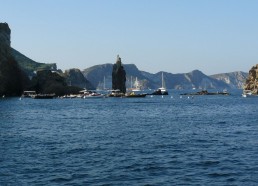 Vue de l’île de Ponza