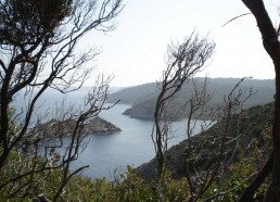 La plage du Palud au loin…