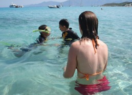 La plage de la Saleccia