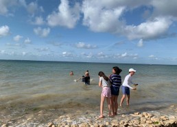 Petit tour à la plage en arrivant à l’île de Ré