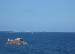 Panorama sur le phare du Rosédo