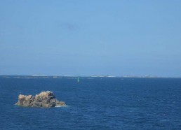 Panorama sur le phare du Rosédo