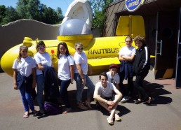 Prêts à embarquer dans le Nautibus !