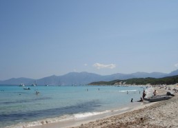 La plage de la Saleccia