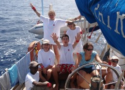 En navigation, réunion dans le cockpit