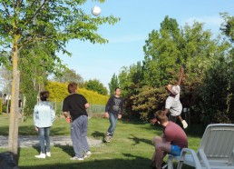 Séance de football