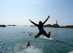 Solène fait un super saut