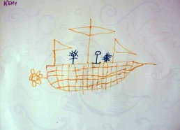 Concours dessins : Mon bateau imaginaire - Kémy - Hôpital National de SAINT-MAURICE