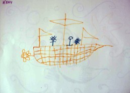 Concours dessins : Mon bateau imaginaire - Kémy - Hôpital National de SAINT-MAURICE