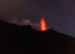 Le volcan Stromboli