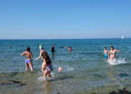 Baignade à Saint Quay ! Enfin !!!