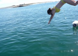 Beau plongeon !