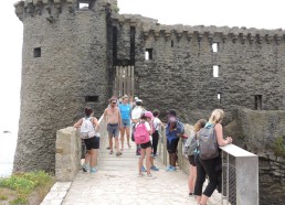 Sur le pont du Château